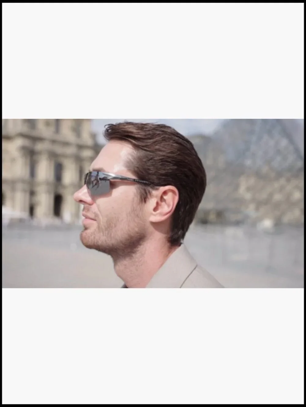 Ultralight Carbon Fiber Sunglasses Polarized UV400 Driving Sports Fishing